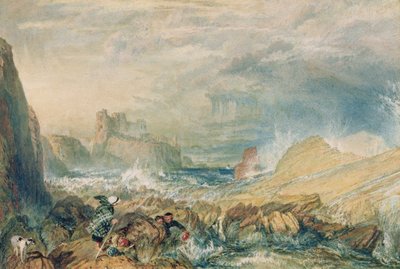 タンタロン城 作： Joseph Mallord William Turner
