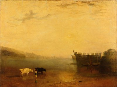 テインマス港、1812年 作： Joseph Mallord William Turner