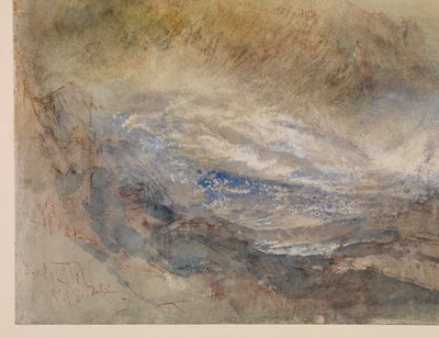 シャフハウゼンのライン川の滝 作： Joseph Mallord William Turner