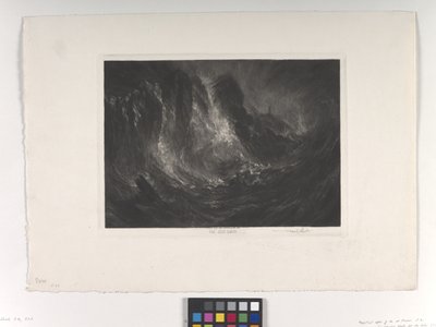 失われた船乗り 作： Joseph Mallord William Turner