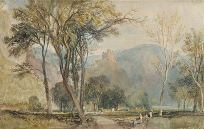 マルクスブルク 作： Joseph Mallord William Turner