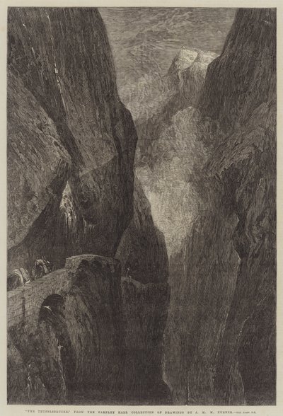 トイフェルスブリュッケ 作： Joseph Mallord William Turner