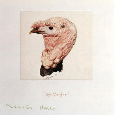 ザ・ターキー」（水彩・紙） 作： Joseph Mallord William Turner