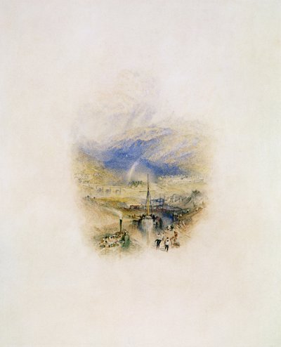 不明な画像 作： Joseph Mallord William Turner