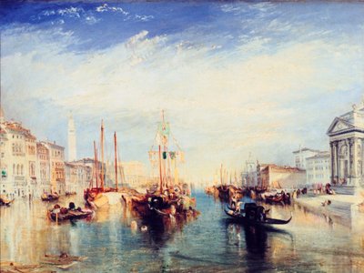ヴェネツィア、マドンナデッラサルーテのポーチから、c1835 作： Joseph Mallord William Turner