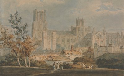 Vista da Catedral de Ely 作： Joseph Mallord William Turner