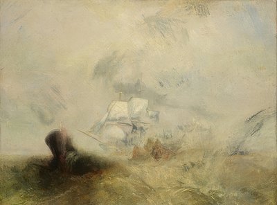 Walfänger。 1845 作： Joseph Mallord William Turner