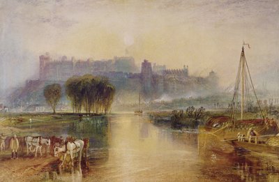 ウィンザー城、1829年頃 作： Joseph Mallord William Turner