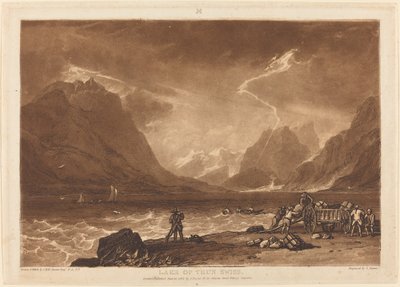 トゥーン湖 作： Joseph Mallord William Turner and Charles Turner