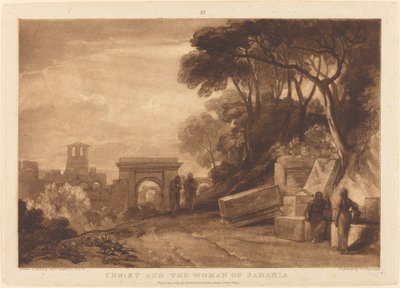 サマリアの女 作： Joseph Mallord William Turner and Samuel William Reynolds I