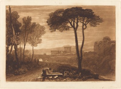 カンパーニャの様子 作： Joseph Mallord William Turner and William Say