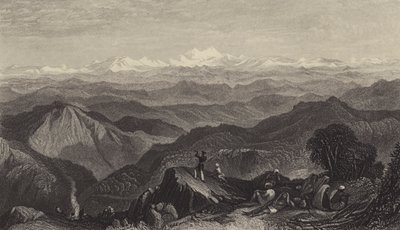 タインまたはマルマからの雪の範囲 作： after Joseph Mallord William Turner