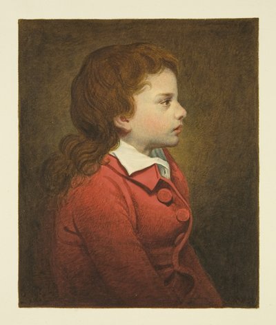 セント・メアリー・レッドクリフにあるチャタートン（実際は画家モリスの息子）の推定肖像画 作： Joseph Manning