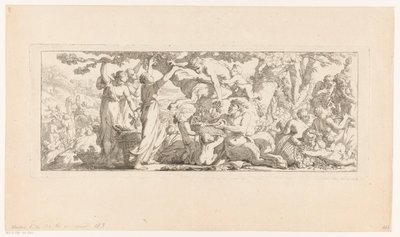 ブドウの収穫 Les travaux de la vendange (シリーズタイトル) 作： Joseph Marie Vien (I)