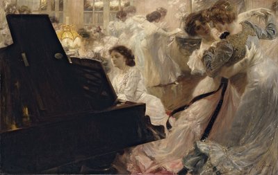 1903年、バル・ブラン（油彩・キャンバス） 作： Joseph Marius Avy