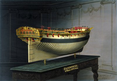 HMS Enterprise、1775 作： Joseph Marshall