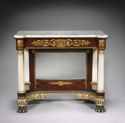 桟橋テーブル、c。 1829-1835。 作： Joseph Meeks and Sons
