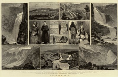 ノルウェーのツアー 作： Joseph Nash