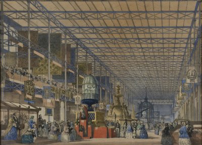 「1851年の大展覧会のディキンソンの総合的な写真」から、1854年に公開されました。 作： Joseph Nash
