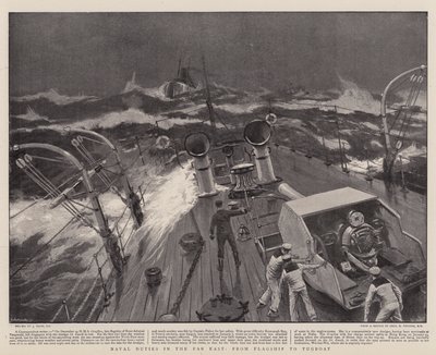 旗艦からタグボートまで、極東の海軍任務 作： Joseph Nash