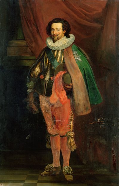 シャルルダルベール（1578-1621）ルイネス公爵、高等巡査および鷹匠、1834年 作： Joseph Nicolas Robert Fleury