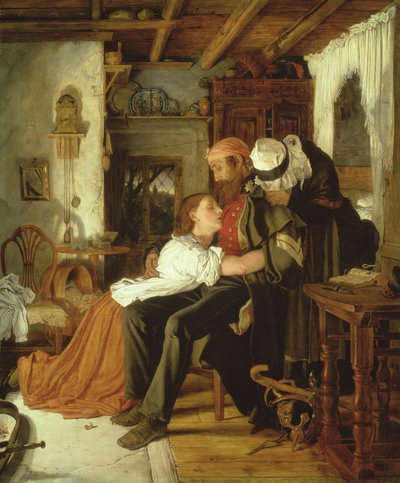 家、1856年頃 作： Joseph Noel Paton