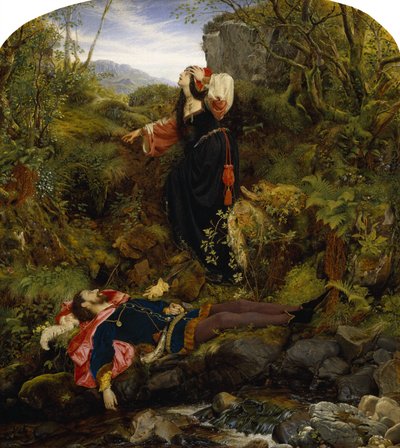 ブルーディ・トライスト 作： Joseph Noel Paton