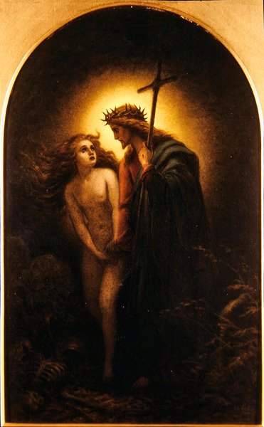 死の影の谷 作： Joseph Noel Paton