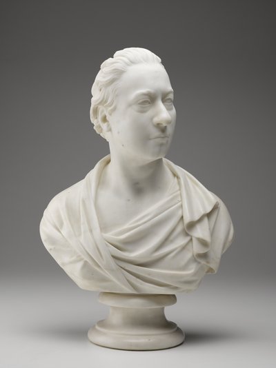 ウィリアム、キャベンディッシュ卿、デヴォンシャー公（1748-1811）、1812年頃（大理石） 作： Joseph Nollekens