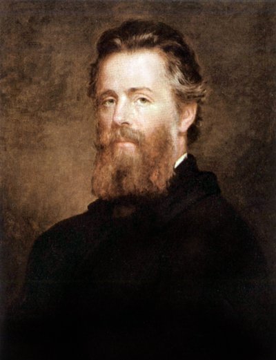 ハーマンメルヴィル、1870年頃 作： Joseph Oriel Eaton