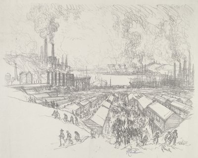 五時 作： Joseph Pennell