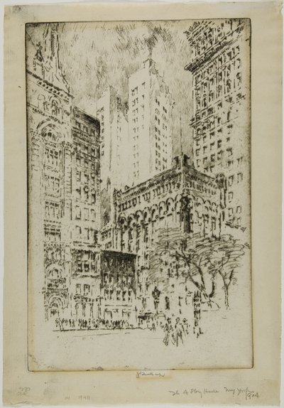 四階建ての家 作： Joseph Pennell