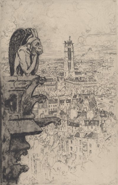 ル・ストリッジ、1893年。 作： Joseph Pennell