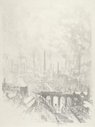 軍需都市、No.I 作： Joseph Pennell