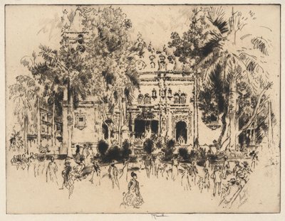 旧大聖堂 作： Joseph Pennell