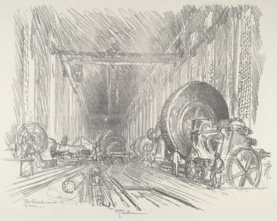戦争のバシリカ 作： Joseph Pennell
