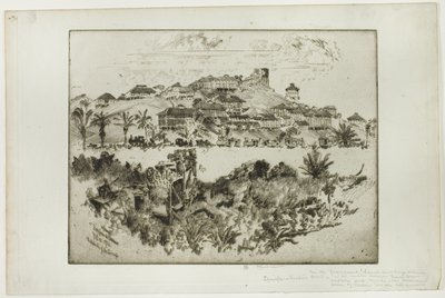 パナマのデ・レセップス号の大失敗 作： Joseph Pennell
