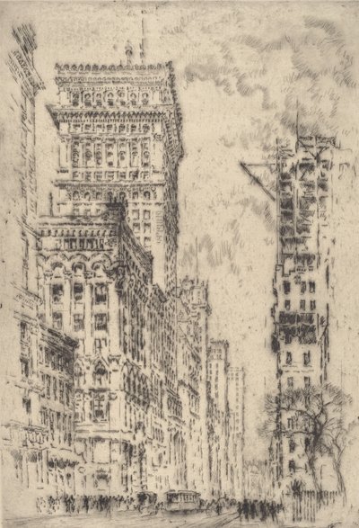 ゴールデン コーニス、I、1904 年。 作： Joseph Pennell