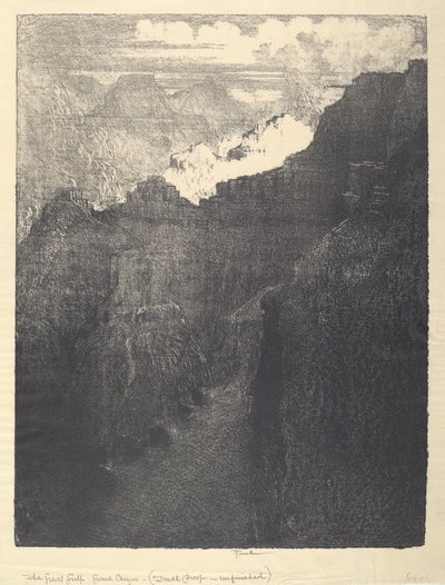 1912年の大湾岸。 作： Joseph Pennell
