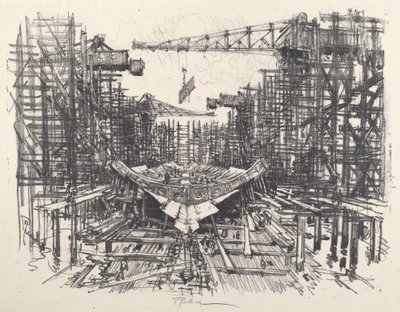 キール 作： Joseph Pennell