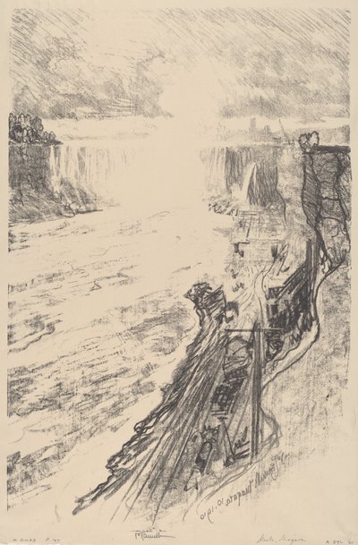 霧の謎 作： Joseph Pennell