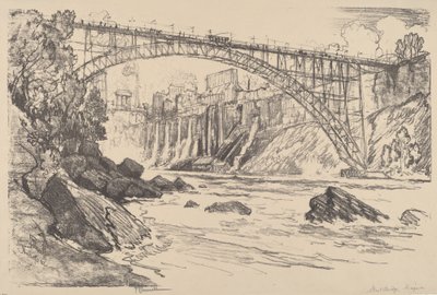 鋼橋 作： Joseph Pennell