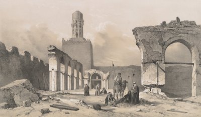 14.エル・ハケム・モスク、カイロ、1843年 作： Joseph Philibert Girault De Prangey