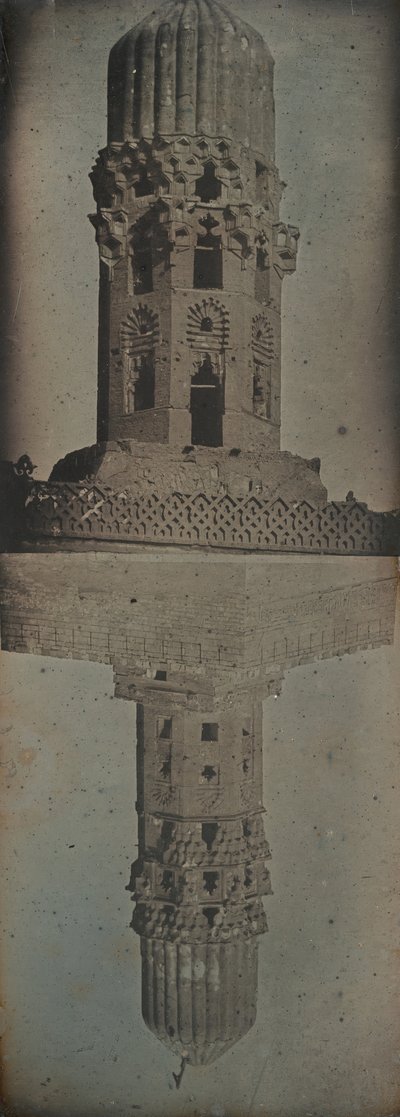 スルタン・アル・ハキムのモスク、カイロ、1842-44年。 作： Joseph Philibert Girault De Prangey