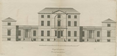 サンドンホール：彫刻、nd [1769-1771]（印刷） 作： Joseph Pickford