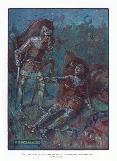 しかし、神のおかげで、1910年にベッドで亡くなった祖先はほとんどいません。 作： Joseph Ratcliffe Skelton
