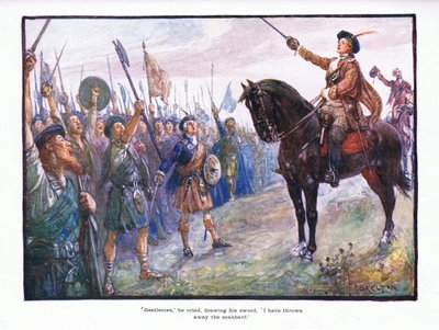紳士、彼は剣を引いて泣きました、私は鞘を捨てました、1910 作： Joseph Ratcliffe Skelton