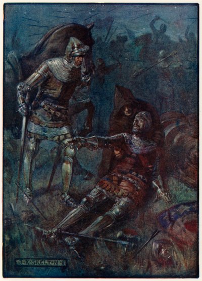 ダグラス伯のジェームズ、オッターバーンでの戦い 作： Joseph Ratcliffe Skelton
