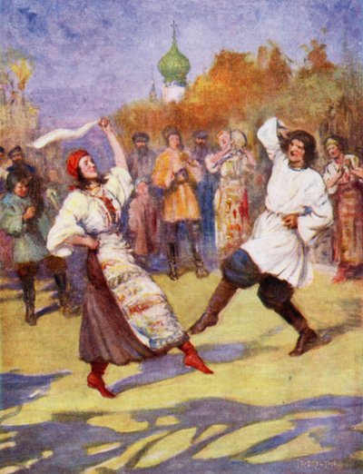 ロシアの農民ダンス 作： Joseph Ratcliffe Skelton