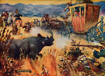サイモンファンデルシュテルとサイ、1909 作： Joseph Ratcliffe Skelton